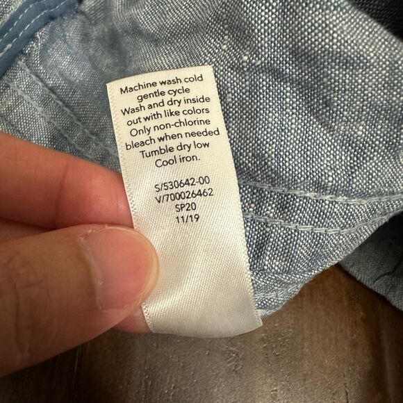 ATHLETA Cabo Linen Joggers Pants in Blue Resort Coastal - Picture 9 of 12